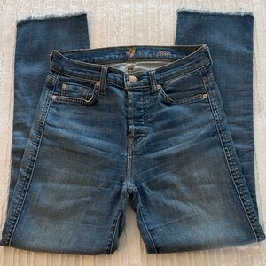 7 For All Mankind Edie Jeans Size 25